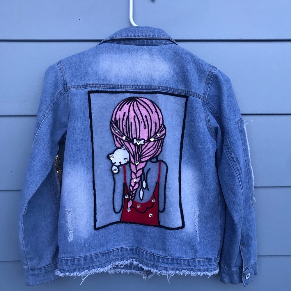 Girls jean jacket